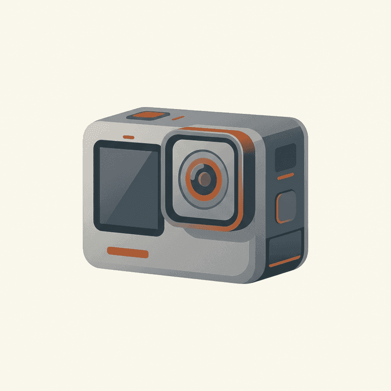 DJI Osmo Action 5 Pro — editorial illustration