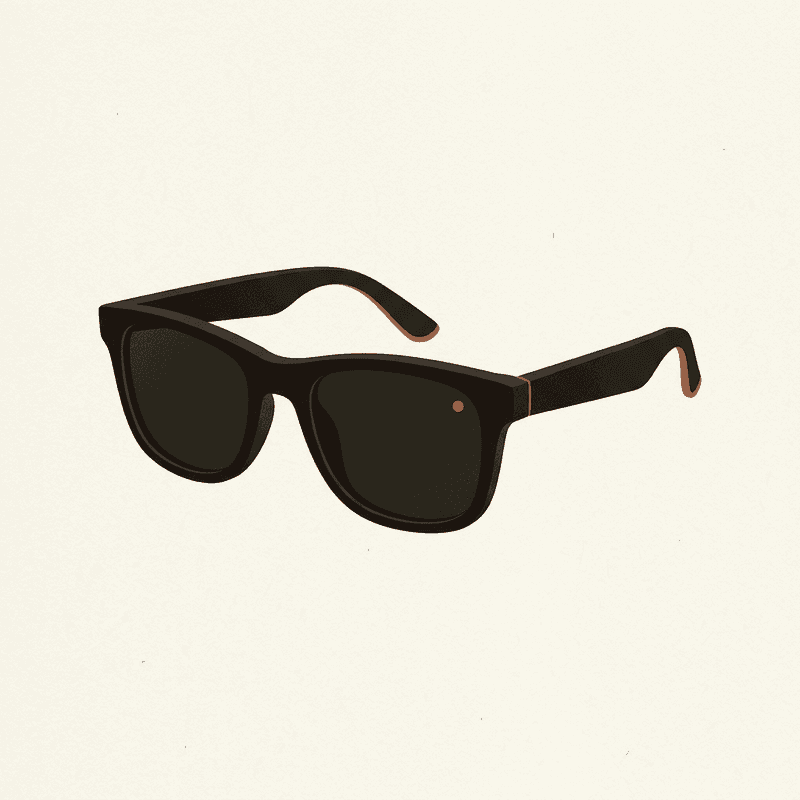 Ray-Ban Meta Smart Glasses — editorial illustration